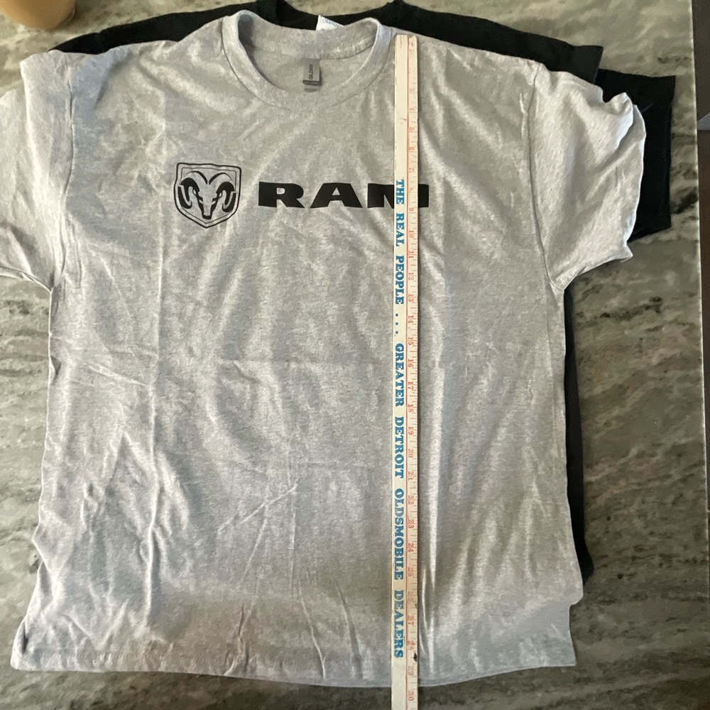 RAM t shirts black/gray lot of 2 Size XL (D1) NWOT - Picture 6 of 7